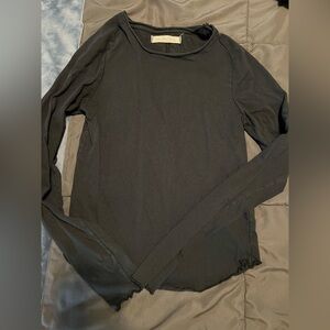 We The Free Black Long Sleeve Tee